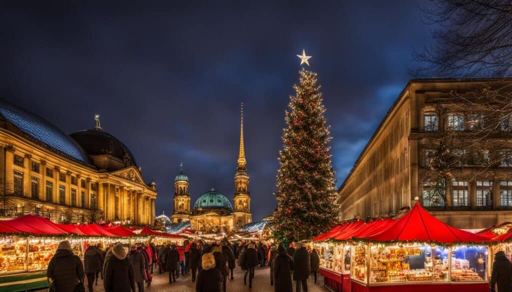 Festliches Ambiente auf den Berliner Weihnachtsmärkten