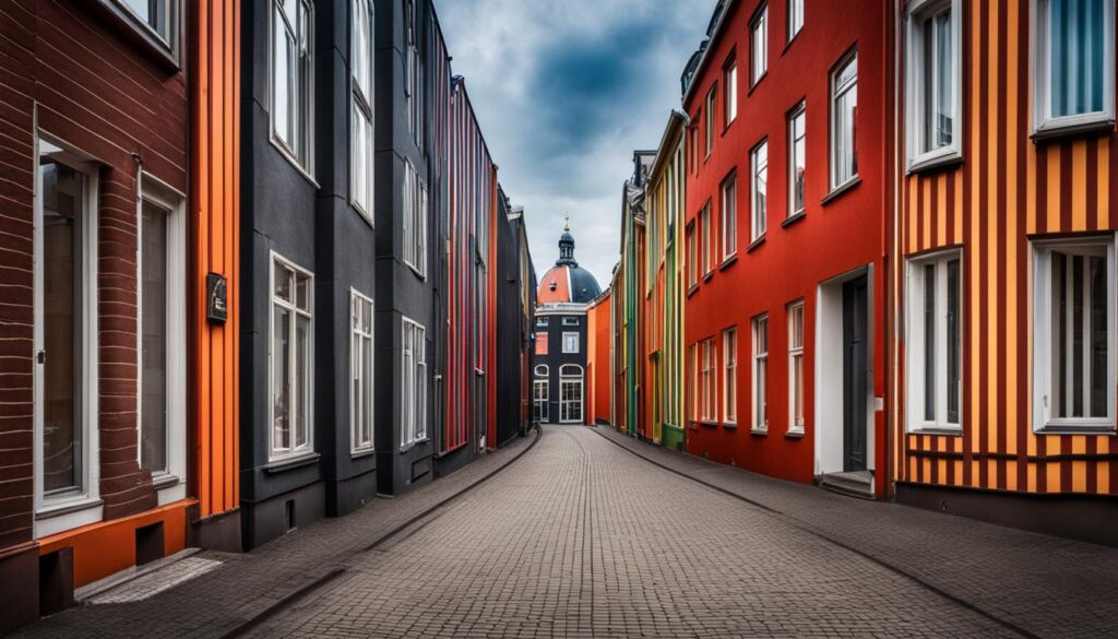 Starker Kontrast in der Architektur zwischen Berlin und Amsterdam