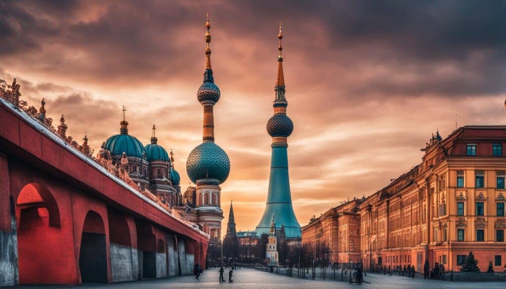 große Unterschiede zwischen Berlin und Moskau