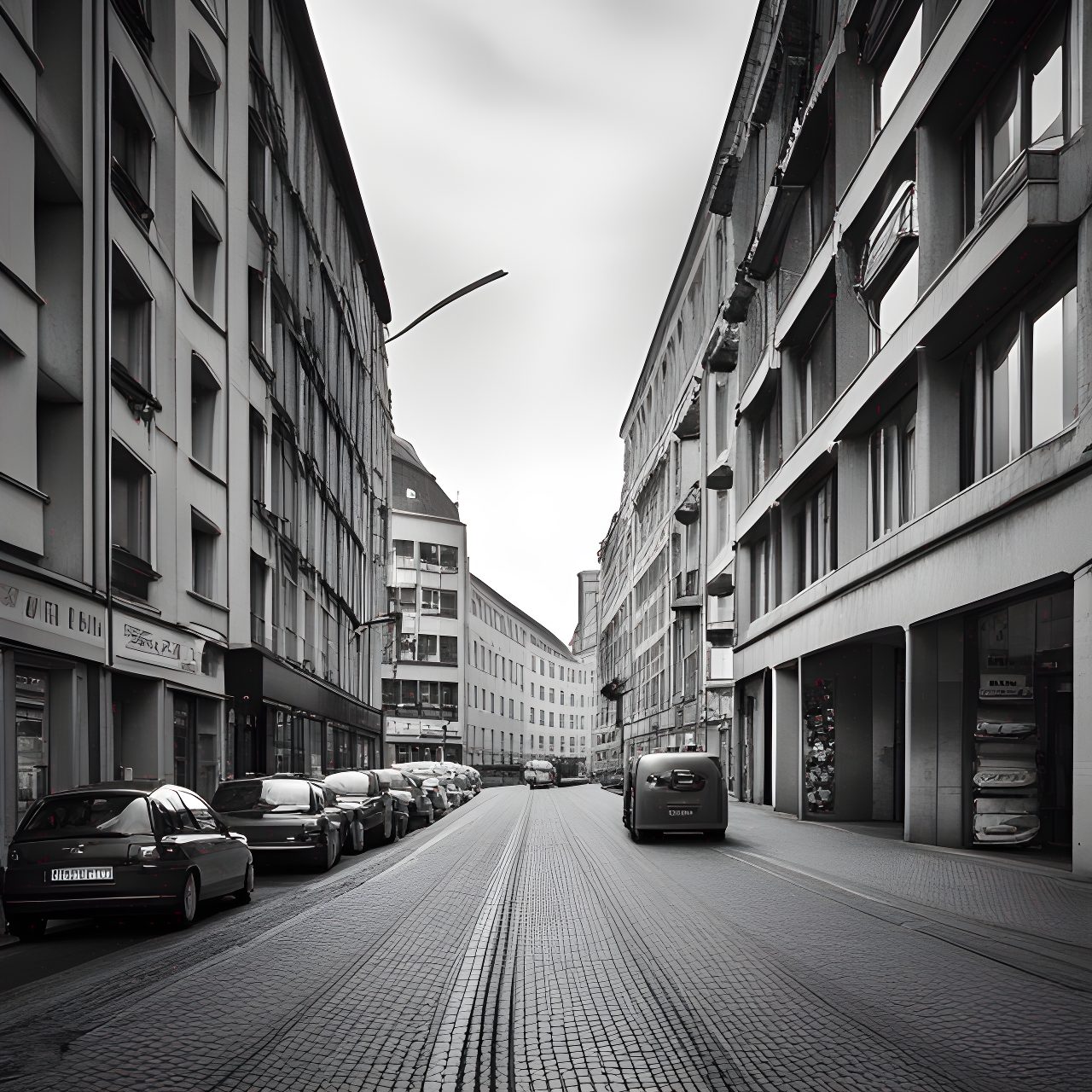 Kantstraße Berlin realistic photo of, award winning photograph, 50mm