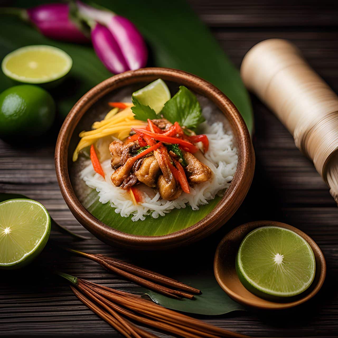 Thai Aroma Berlin: Unveiling the Authentic Flavors of Thailand in Germany's Capital realistic photo of, award winning photograph, 50mm